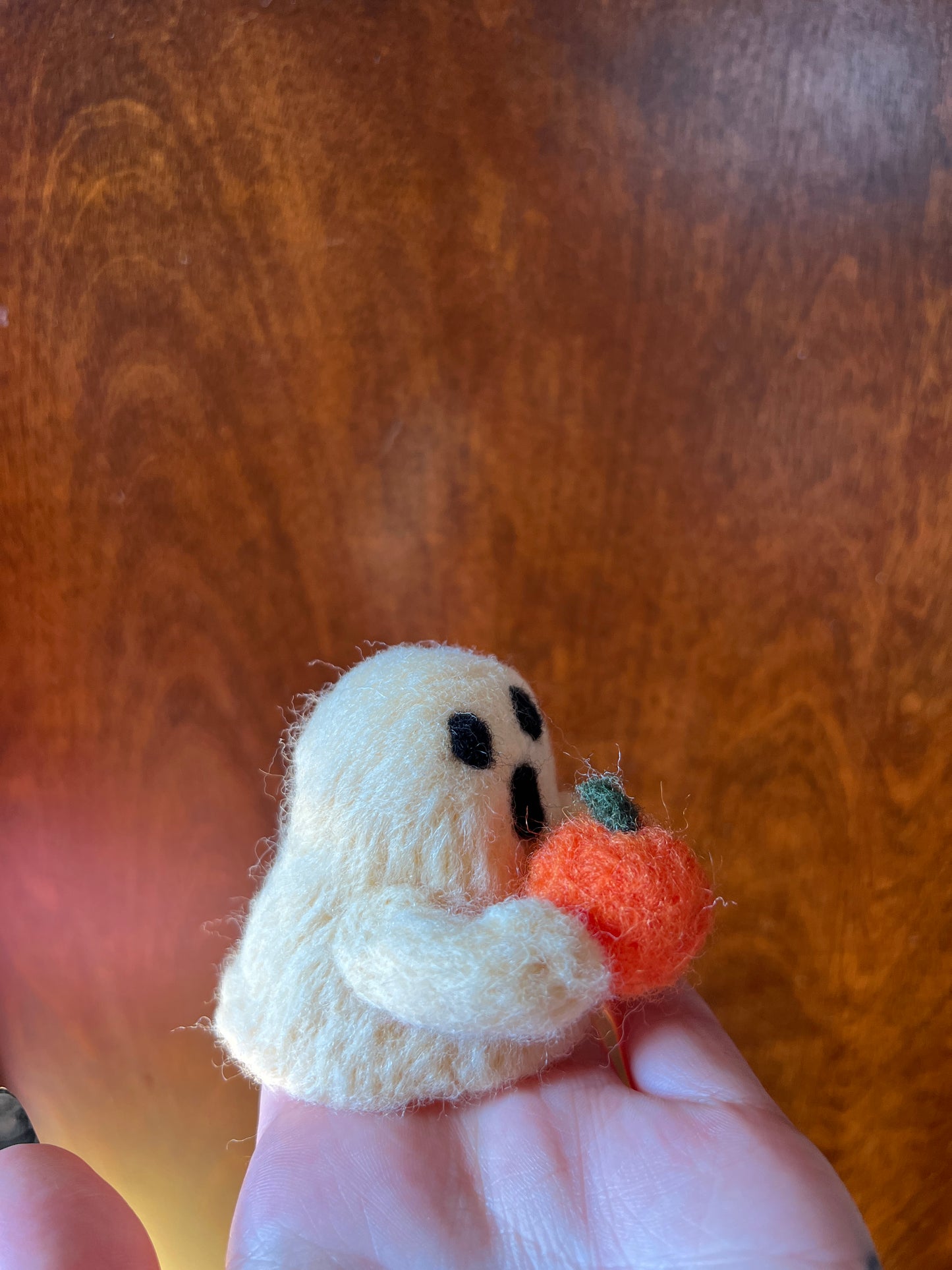 Set of Needle Felted Ghosts