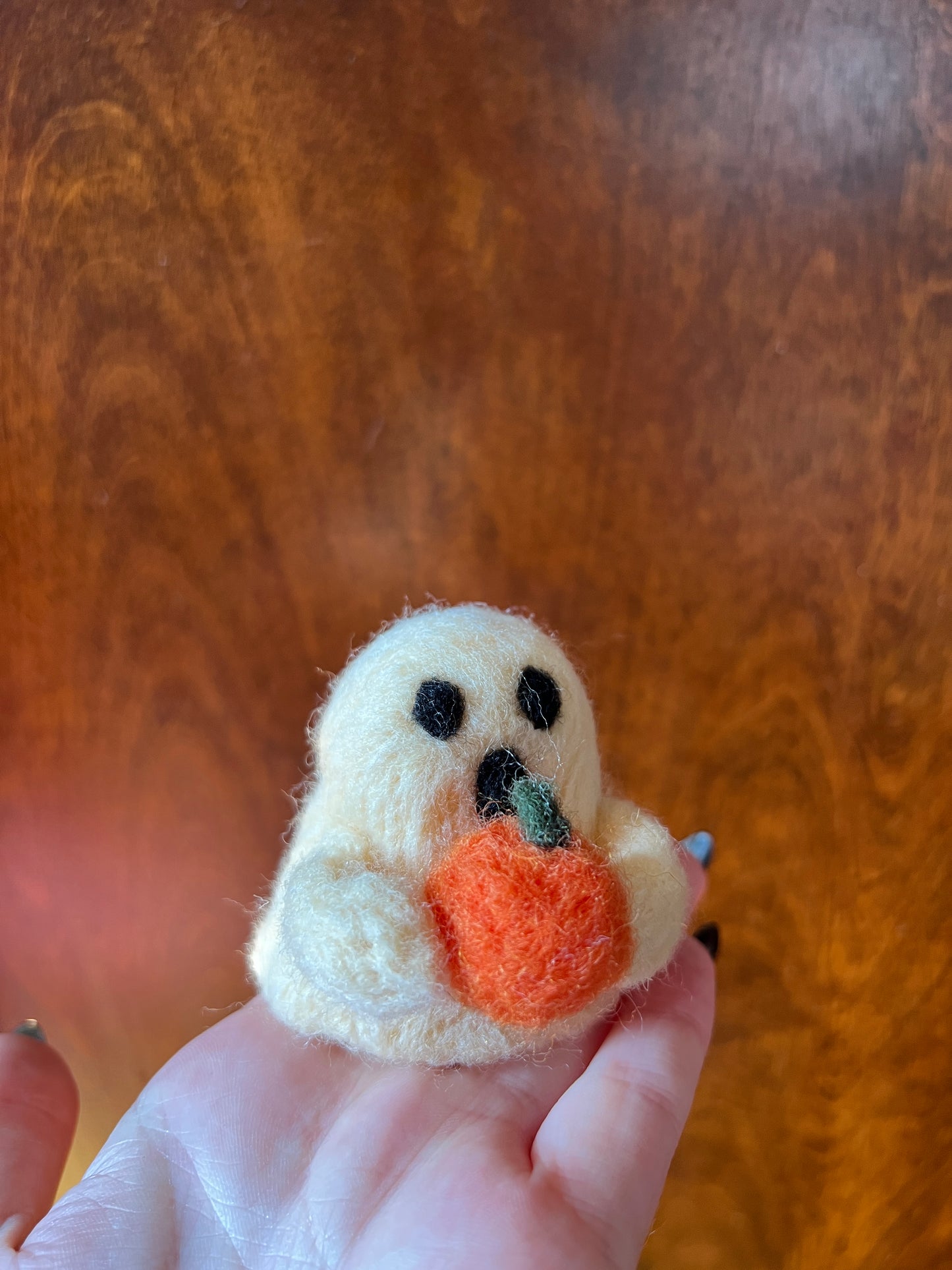 Set of Needle Felted Ghosts