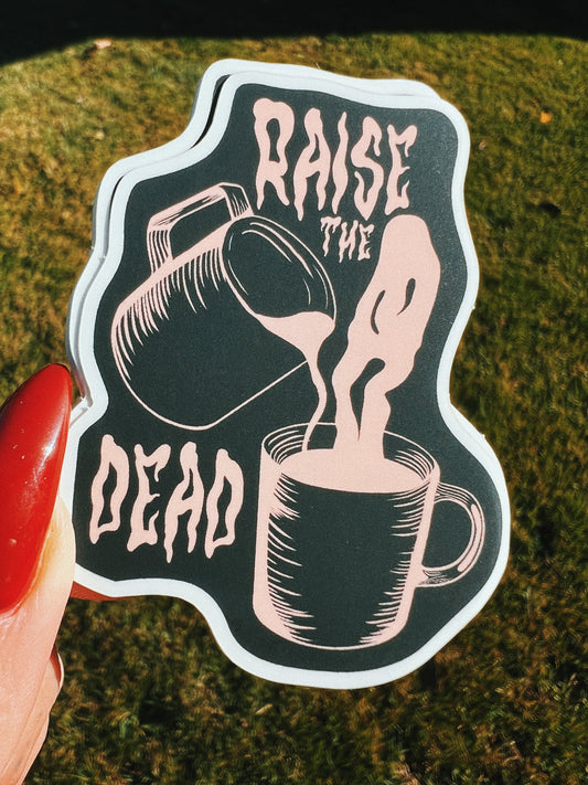 Coffee Ghost Sticker