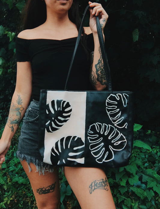 The Monstera Tote